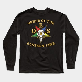 OES Emblem Order Of The Eastern Star Long Sleeve T-Shirt